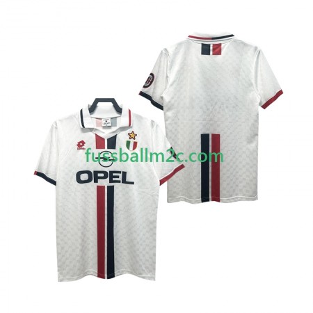 Fußballtrikots AC Mailand Retro Auswärts Trikotsatz 1996 1997 Fußballtrikots AC Mailand Retro Auswärts Trikotsatz 1996 1997